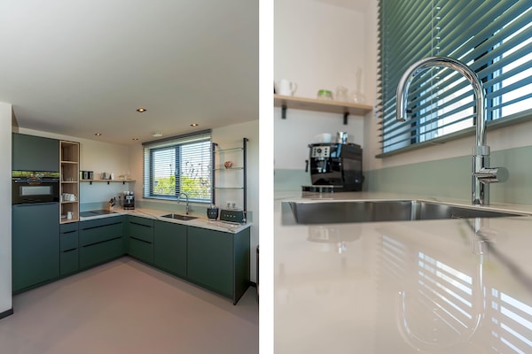 Foto van Energie neutrale villa voor 2 personen - Vakantiehuis in Oudeschild - Kitchen