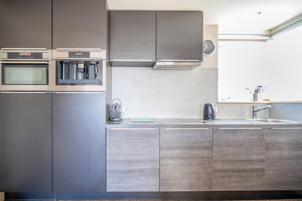 Foto van 2 persoons eilandzicht appartement met sauna - Vakantiehuis in De Koog - Kitchen