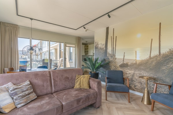 Foto van 4 Persoons appartement met eilandzicht - Vakantiehuis in De Koog - LivingRoom