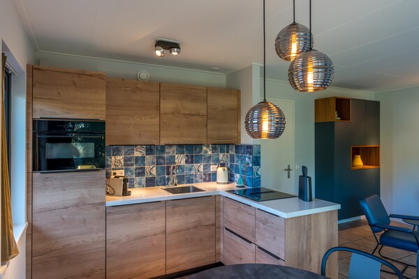 Foto van Eilandvakantie met bubbelbad - Vakantiehuis in De Koog Texel - Kitchen