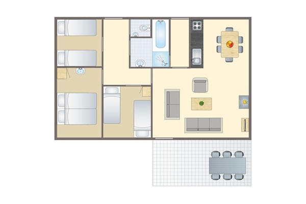 Foto van Bosretraite met open haard - Vakantiehuis in Putten - Facilities