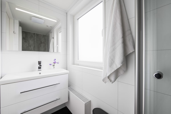 Foto van Huis in Zeeland bij de Dijk - Vakantiehuis in Wemeldinge - BathRoom