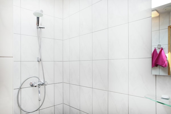 Foto van Boerderij in Ulicoten bij Bosroutes - Vakantiehuis in Ulicoten - BathRoom