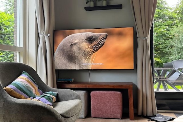 Foto van Bosretraite met zonneoplader - Vakantiehuis in Ewijk - LivingRoom
