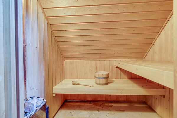 Foto van Bosbungalow voor 5 gasten in Ewijk - Vakantiehuis in Ewijk - Sauna