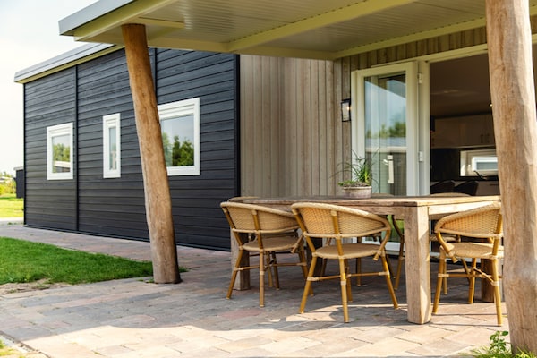 Foto van Betoverend tribale uitje voor 6 personen - Vakantiehuis in Slagharen - TerraceBalcony