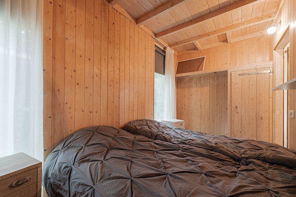 Foto van Boswoning in Norg met eigen sauna - Vakantiehuis in Norg - BedRoom