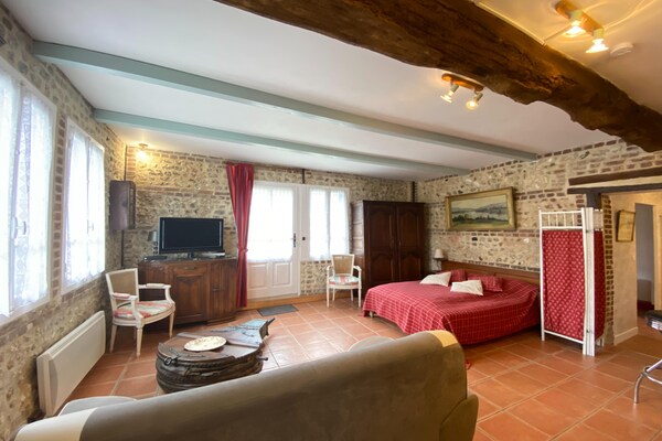 Foto van Huisje bij Étretat Kliffen met tuin - Vakantiehuis in La Poterie Cap d'Antifer - BedRoom