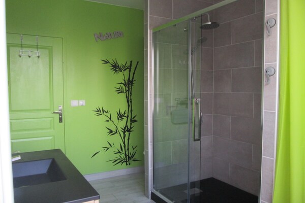 Foto van Vakantiehuis in Frankrijk bij Strand - Vakantiehuis in Saint-Marcouf - BathRoom