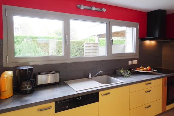 Foto van Vakantiehuis bij Mont St. Michel Strand - Vakantiehuis in St. Martin-de-Bréhal - Kitchen