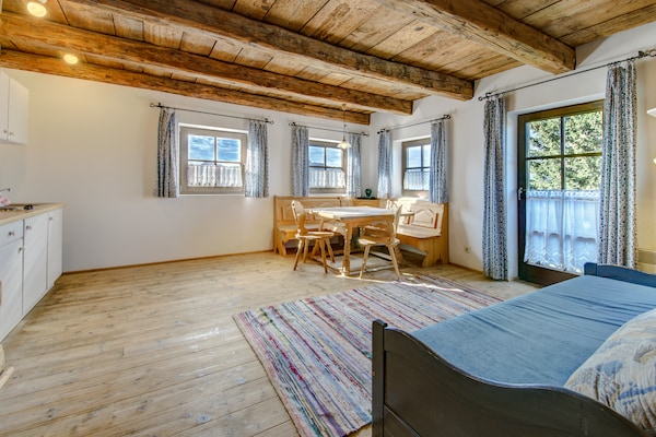Foto van Chalet op Zettersfeld met Dolomieten Uitzicht - Vakantiehuis in Thurn/Lienz - LivingRoom
