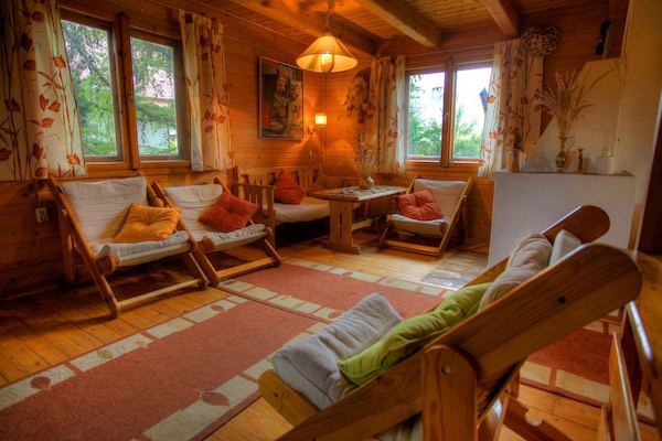 Foto van Blokhuis bij Tajty-meer, Mazurische Merenroute - Vakantiehuis in Wilkasy - BedRoom