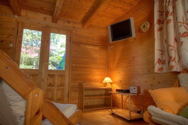 Foto van Blokhuis bij Tajty-meer, Mazurische Merenroute - Vakantiehuis in Wilkasy - LivingRoom