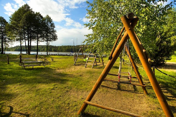 Foto van Blokhuis bij Tajty-meer, Mazurische Merenroute - Vakantiehuis in Wilkasy - AreaSummer1KM