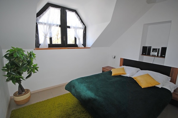 Foto van Villa in Brenna bij Skiliften & Zwembad - Vakantiehuis in Brenna - BedRoom