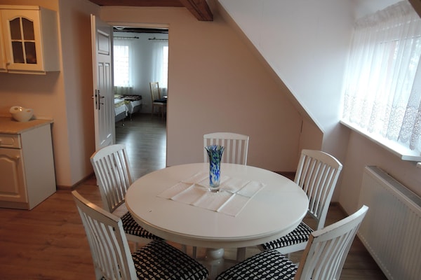 Foto van Vakantiehuis in Stepnica bij Szczecin Lagoon - Vakantiehuis in Stepnica - DiningRoom