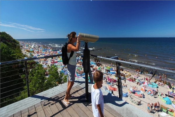 Foto van Comfortabele vakantiestudio vlakbij het strand - Vakantiehuis in Rewal - TerraceBalcony