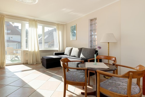 Foto van Comfortabele vakantiestudio vlakbij het strand - Vakantiehuis in Rewal - LivingRoom