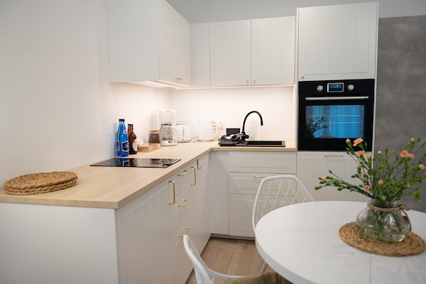 Foto van Comfortabel appartement, bad het hele jaar door - Vakantiehuis in Pobierowo - LivingRoom
