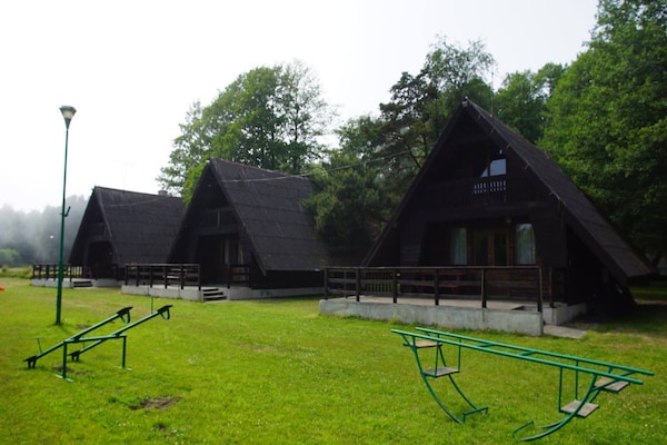 Foto van Zomerhuis bij Jamno-meer en zee - Vakantiehuis in Łazy - ExteriorSummer