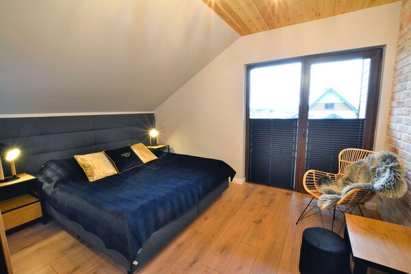 Foto van Rijwoning in Mielno bij Strand en Meer - Vakantiehuis in Mielenko - BedRoom