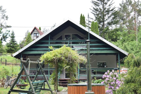 Foto van Vakantiehuis in Zakowo bij meer - Vakantiehuis in Zakowo - ExteriorSummer