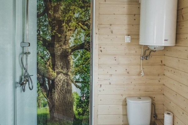 Foto van Groot vakantiehuis, zoutgrot, jacuzzi, sauna - Vakantiehuis in Balachy - BathRoom