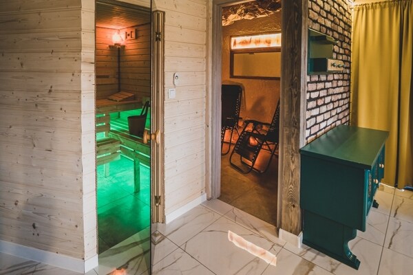 Foto van Groot vakantiehuis, zoutgrot, jacuzzi, sauna - Vakantiehuis in Balachy - Spa