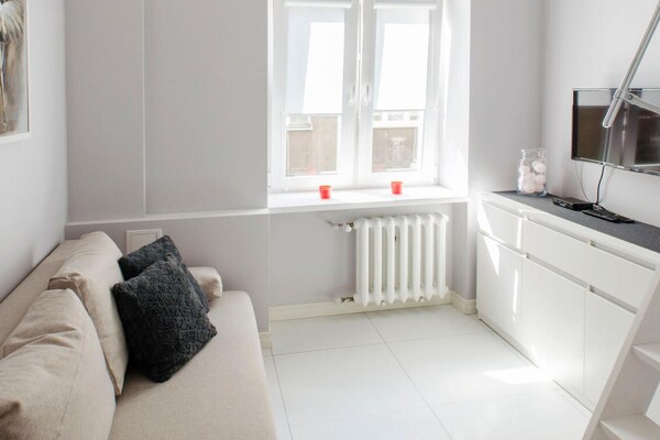 Foto van Appartement vlakbij station Fabryczna - Vakantiehuis in Łódź - LivingRoom