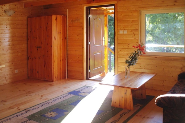 Foto van Houten huis bij Wicko-meer in Lubin - Vakantiehuis in Lubin - Indoor