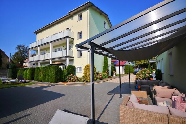 Foto van Appartement met balkon vlakbij het strand - Vakantiehuis in Ustronie Morskie - AreaSummer5KM