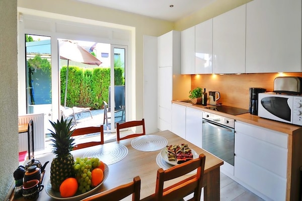 Foto van Comfortabel appartement vlakbij het strand - Vakantiehuis in Ustronie Morskie - Kitchen