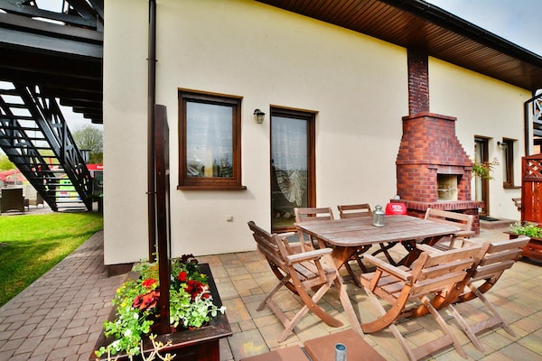Foto van Comfortabel vakantieappartement, airconditioning - Vakantiehuis in Sianozety - terrace