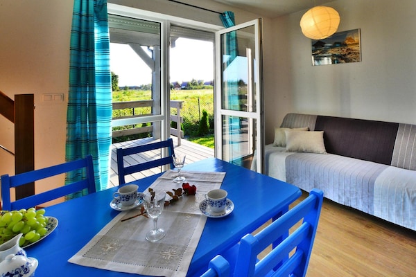 Foto van Comfortabele vakantiehuizen met terrassen - Vakantiehuis in Jaroslawiec - LivingRoom