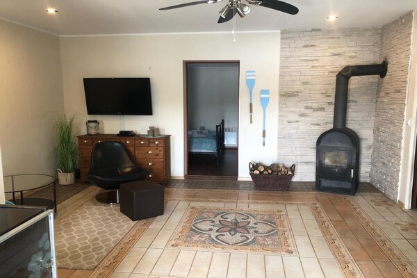 Foto van Bungalow bij Meer en Dichtbij Oostzee - Vakantiehuis in Bieszkowice - LivingRoom
