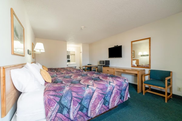 Foto van 2 Queensize bedden | Niet roken - Vakantiehuis in Texhoma, OK - BedRoom