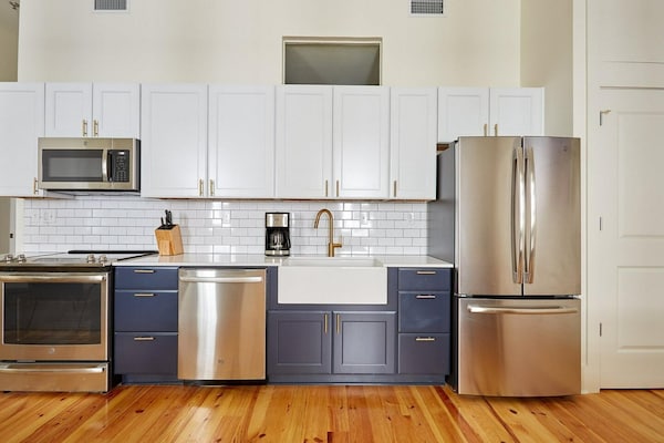 Foto van Appartement Met 3 Slaapkamers - Vakantiehuis in New Orleans - Kitchen