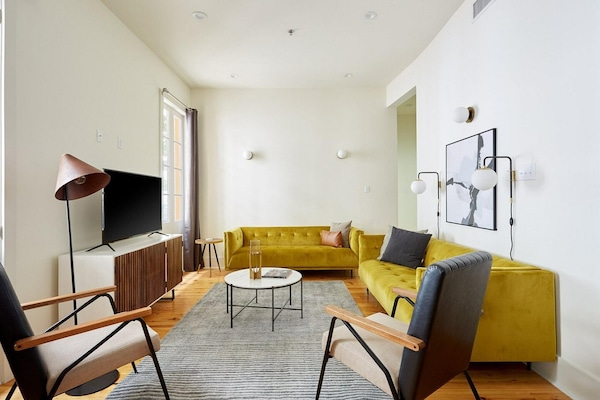 Foto van Appartement Met 3 Slaapkamers - Vakantiehuis in New Orleans - LivingRoom