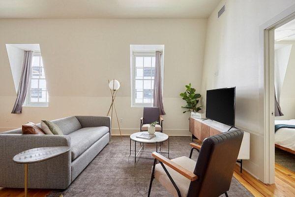 Foto van Appartement Met Vijf Slaapkamers - Vakantiehuis in New Orleans - LivingRoom